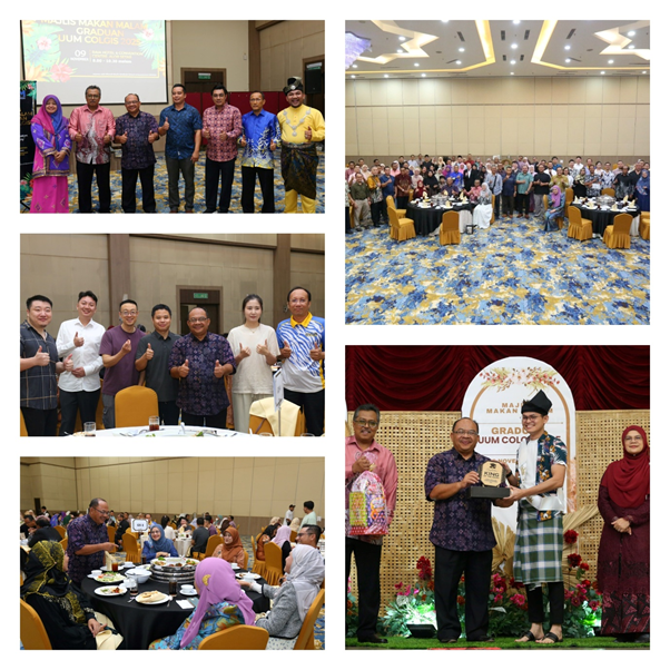 MAJLIS MAKAN MALAM APRESIASI GRADUAN PASCASISWAZAH UUM COLGIS 2025 - RAIKAN KECEMERLANGAN GRADUAN